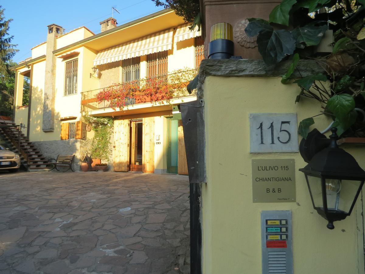 Bed and Breakfast L'Ulivo Chiantigiana 115 Флоренция Экстерьер фото